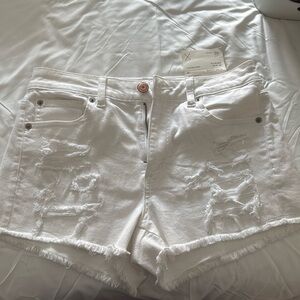 Hi-rise super stretch Shorty size 10 NWT